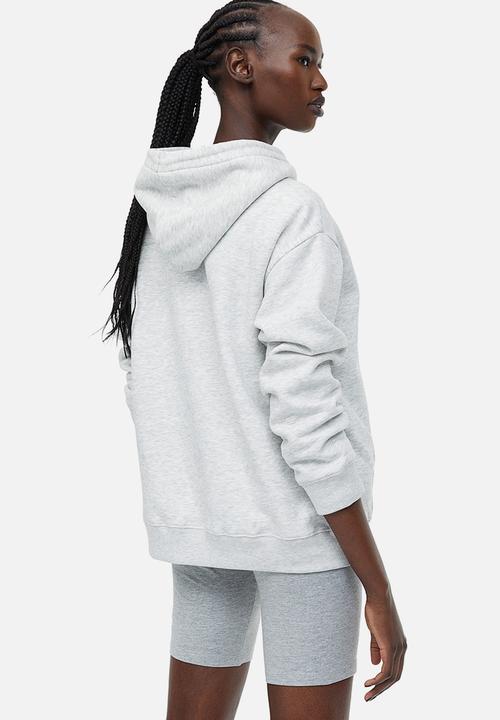 H&M - Hooded top - light grey marl 