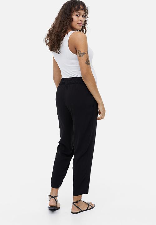 H&M - Mama pull-on trousers - black
