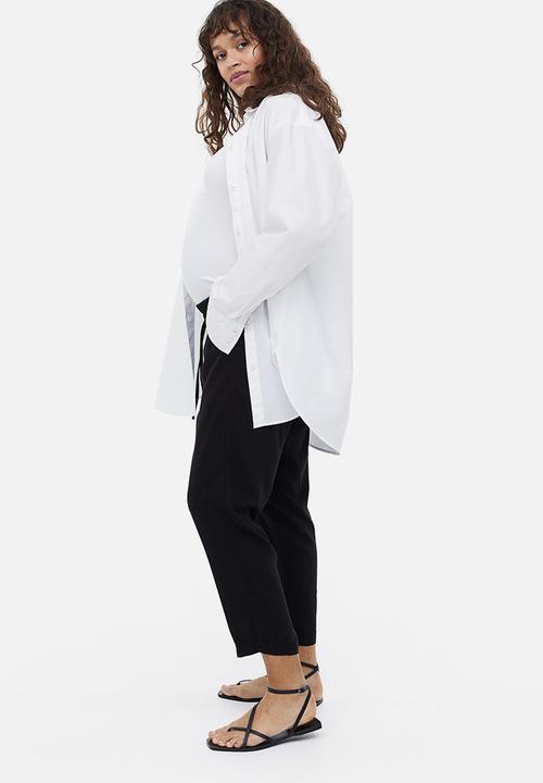 H&M - Mama pull-on trousers - black