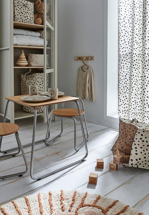 H&M - Printed storage basket - beige,multi