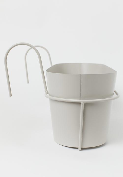 H&M - Metal window box - light beige