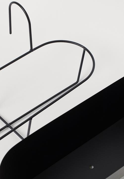 H&M - Metal window box - black