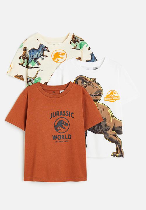 H&M - 3-pack printed t-shirts - multi