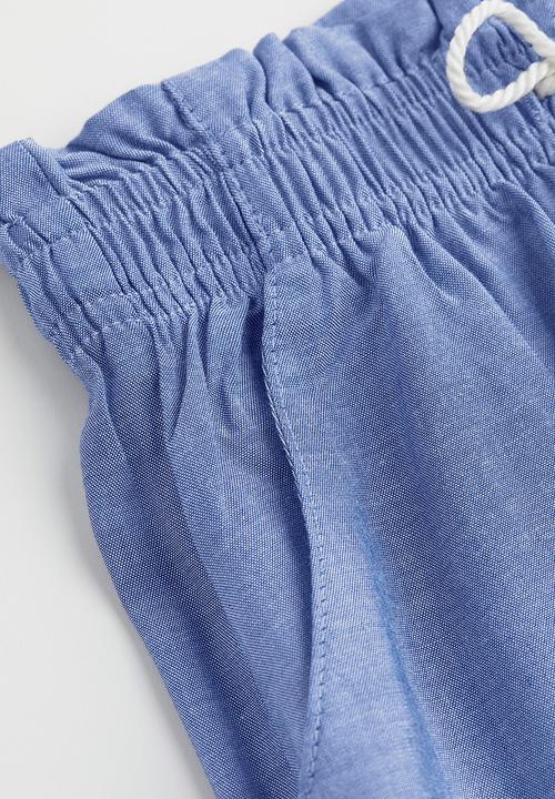 H&M - Joggers - light blue 