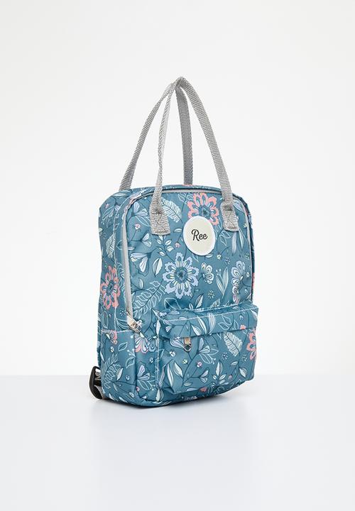 Ree Collective - Mini bag floral - blue