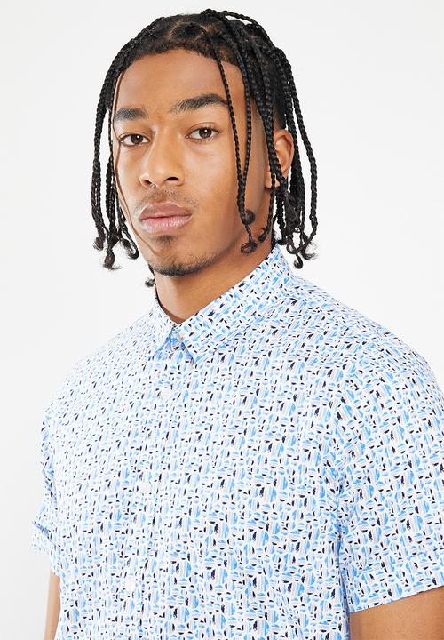 Brave Soul - Msh-625aztec - optic white & blue