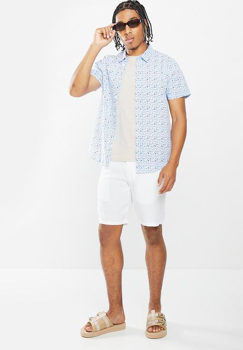 Brave Soul - Msh-625aztec - optic white & blue