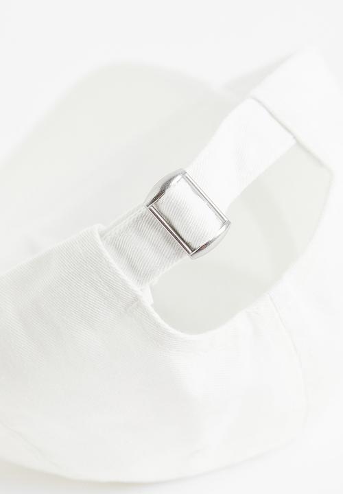 H&M - Embroidered cap - multi,white