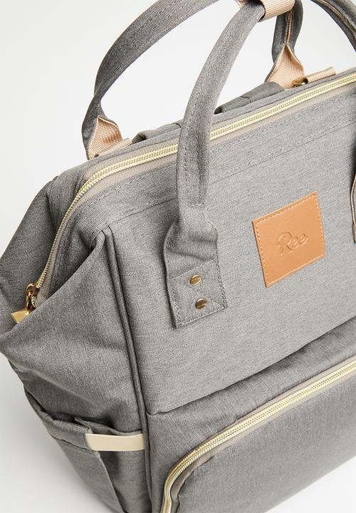 Ree Collective - The original diaper bag - grey