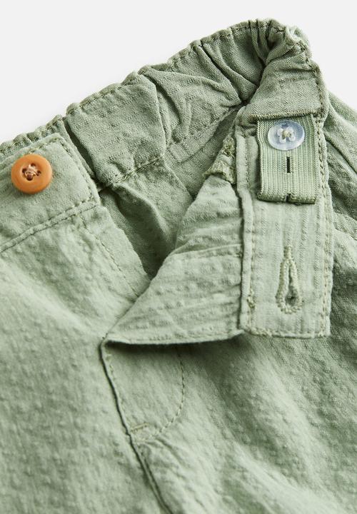 H&M - 2-piece seersucker set - light green