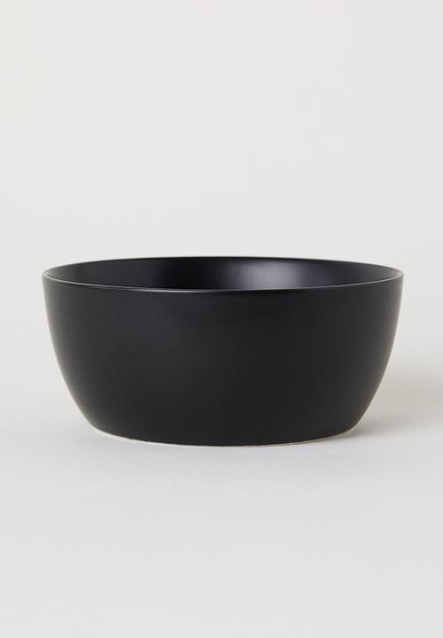 Porcelain bowl - black