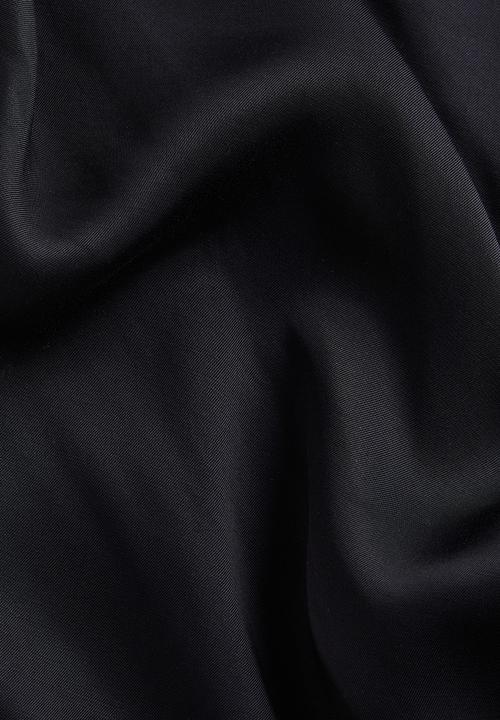 H&M - Satin slip dress - black