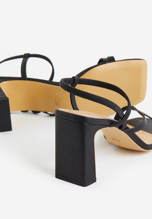 H&M - Heeled sandals - black