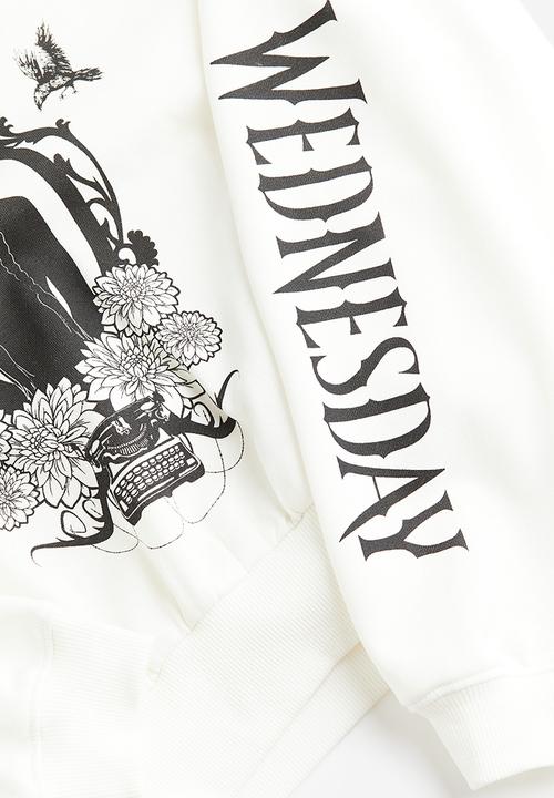 H&M - Oversized sweatshirt - white