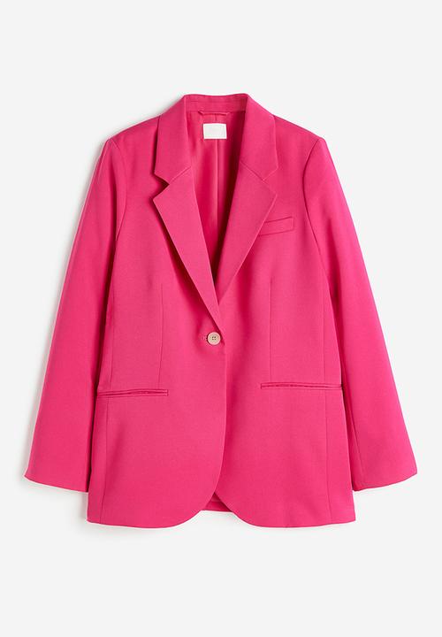 H&M - Single-breasted blazer - cerise
