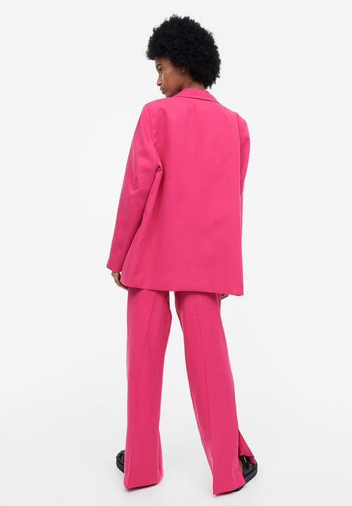 H&M - Single-breasted blazer - cerise