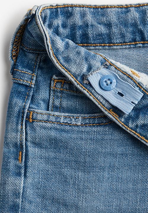 H&M - Relaxed tapered fit jeans - denim blue 
