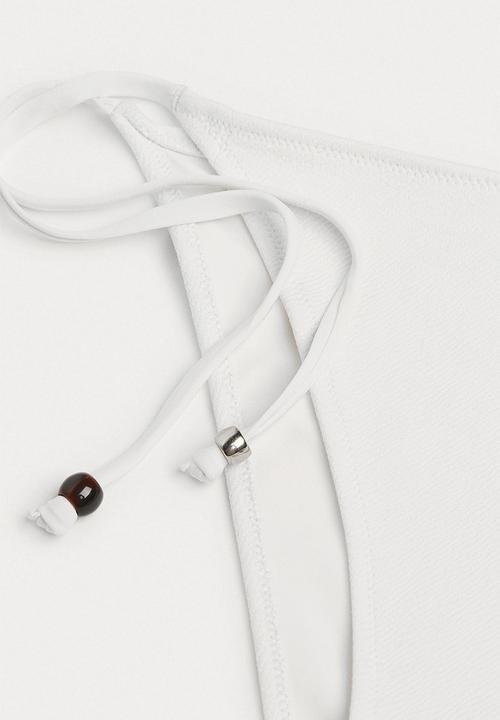 H&M - Tie tanga bikini bottoms - white