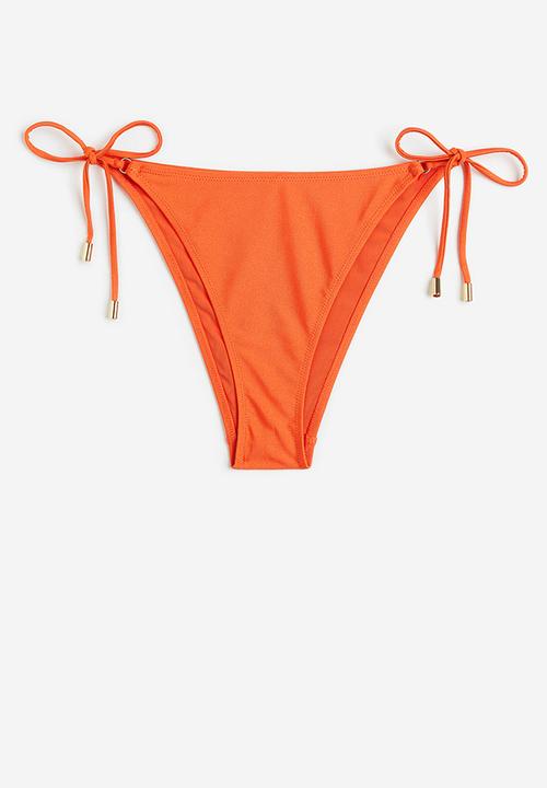 H&M - Tie tanga bikini bottoms - orange