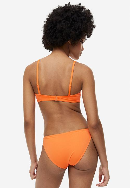 H&M - Balconette bikini top - orange