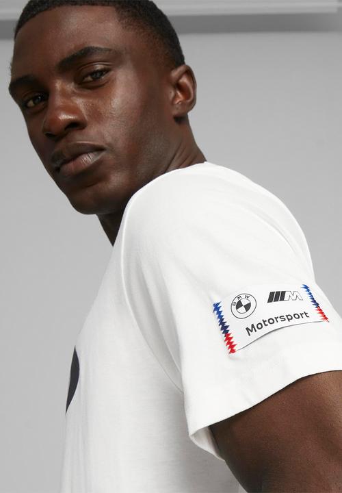 PUMA - BMW mms statement car graphic tee - white 