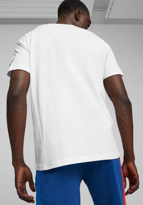 PUMA - BMW mms statement car graphic tee - white 