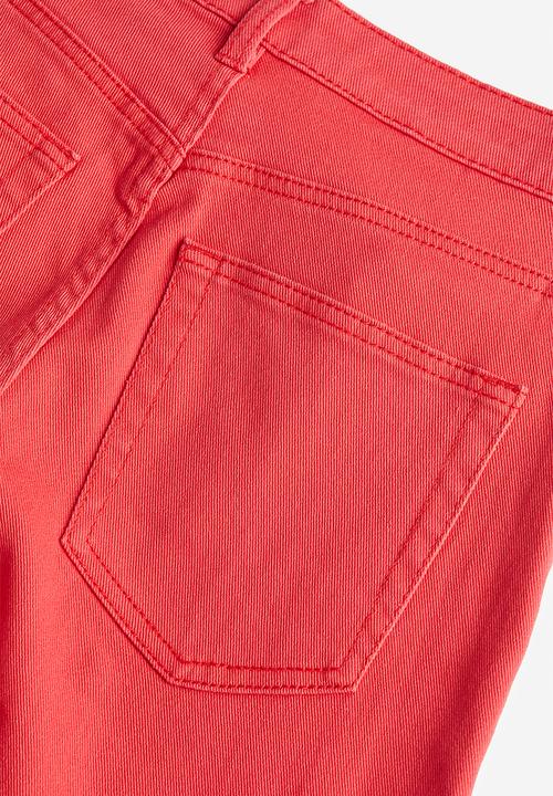 H&M - Wide twill trousers - red