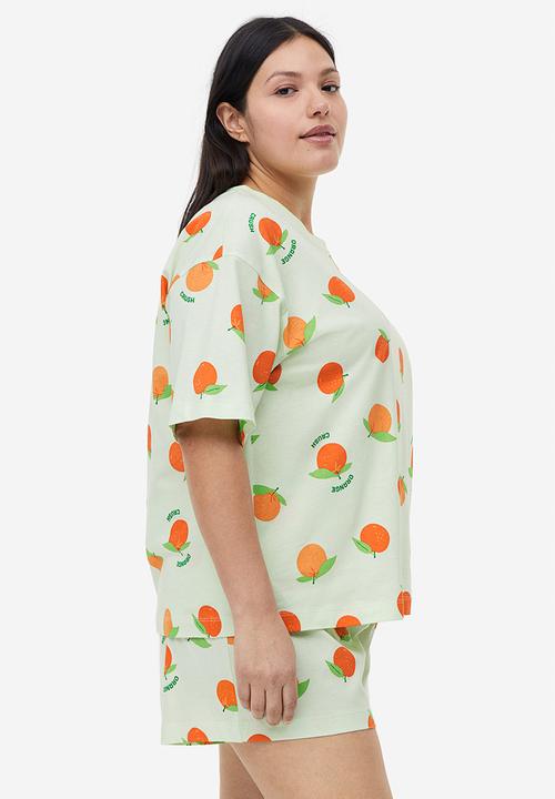 H&M - Jersey pyjamas - green,multi