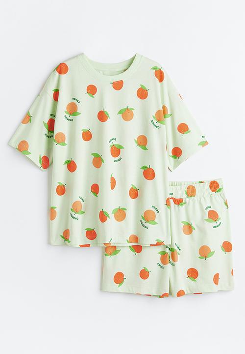 H&M - Jersey pyjamas - green,multi