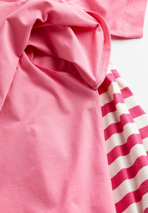 H&M - Mama 2-pack nursing tops - pink striped