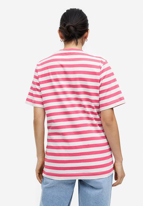 H&M - Mama 2-pack nursing tops - pink striped