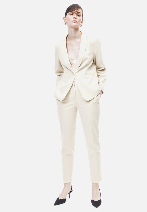 H&M - Fitted jacket - light beige