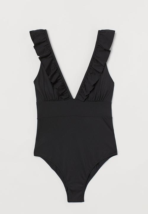 H&M - Padded-cup swimsuit - black