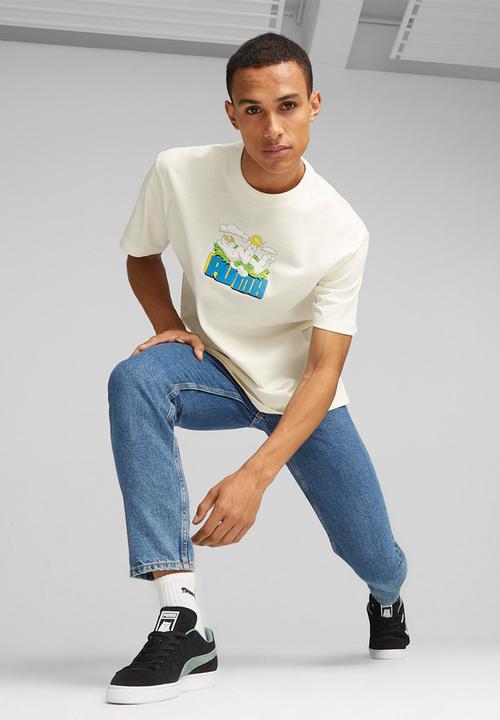PUMA - Puma x ripndip graphic tee - white 