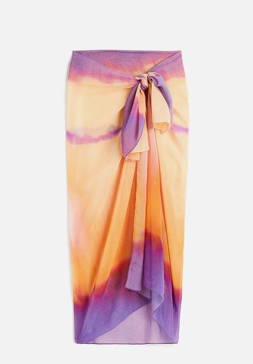 H&M - Sarong - multi,orange