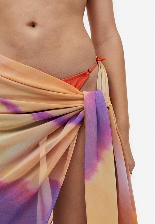 H&M - Sarong - multi,orange