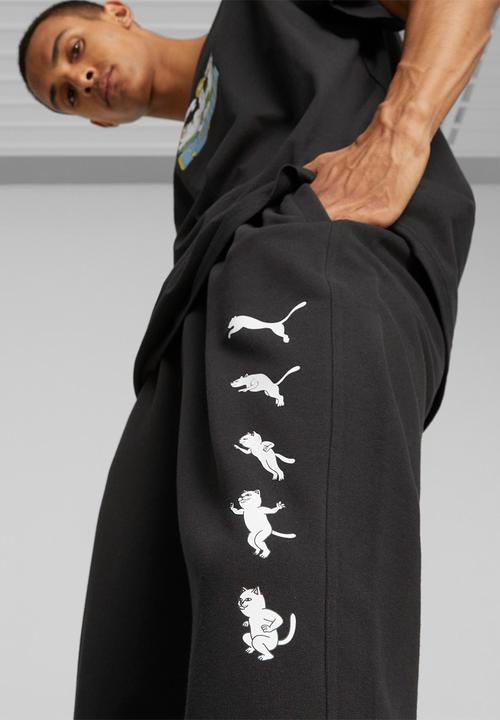 PUMA - Puma x ripndip sweatpants - black