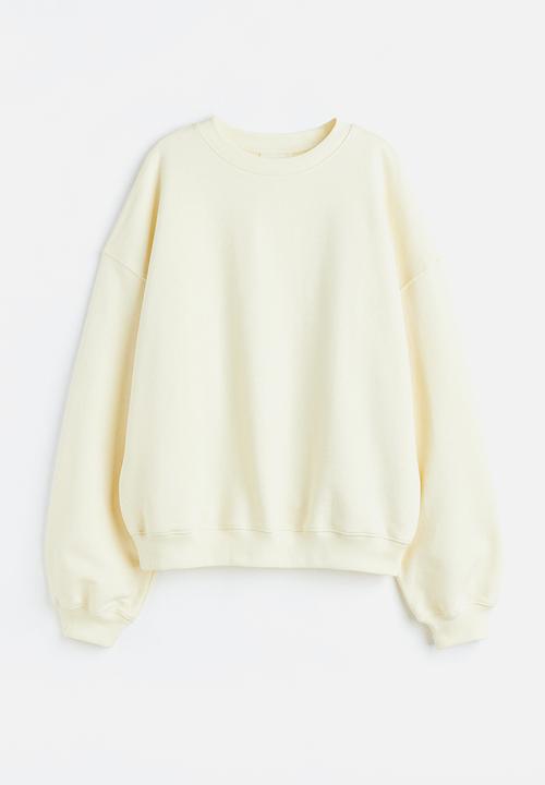 H&M - Drymove™ sports sweatshirt - cream