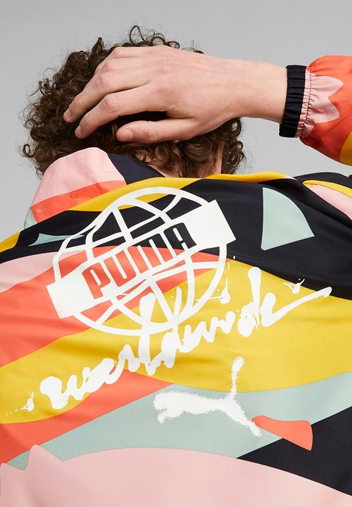 PUMA - Swxp puma worldwide woven jacket - multi 