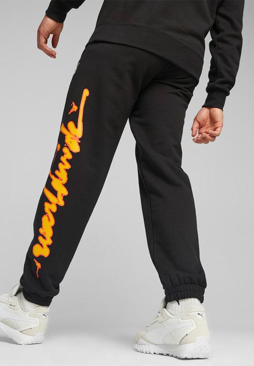 PUMA - Swxp puma worldwide sweatpant tr - black 