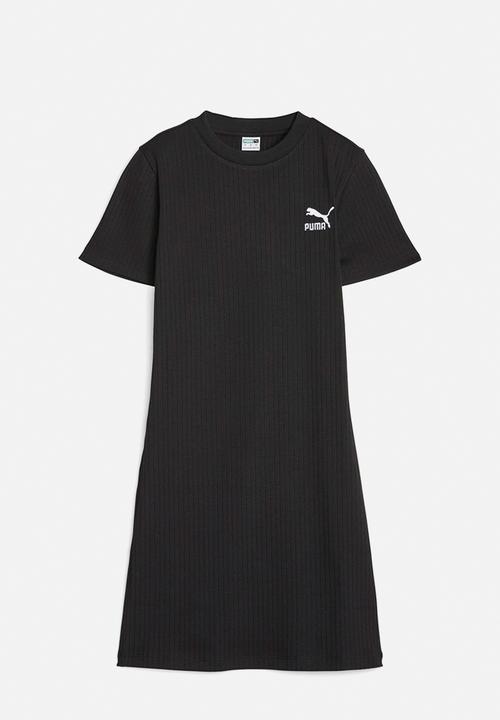 PUMA - Classics ribbed dress - puma black