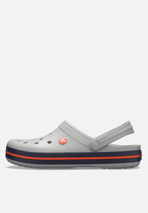 Crocs - Crocband - light grey & navy