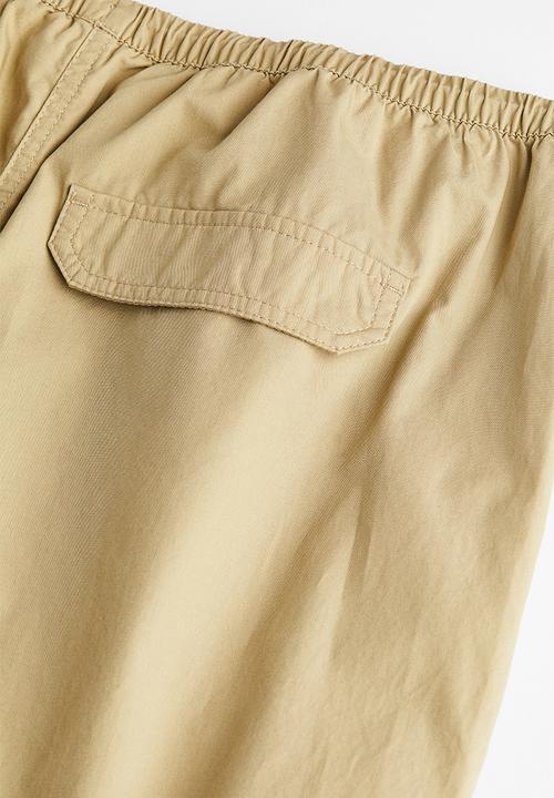 H&M - Parachute trousers - beige