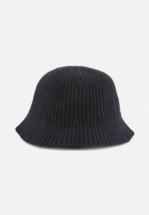 PUMA - Prime knitted bucket hat - puma black