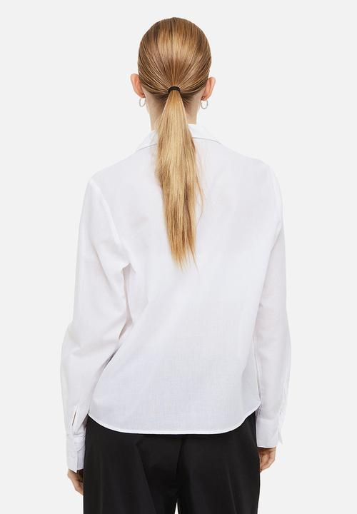 H&M - Cotton shirt - white