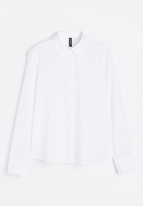 H&M - Cotton shirt - white