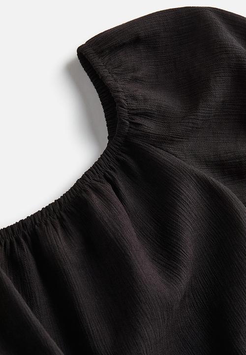 H&M - Raglan-sleeved blouse - black