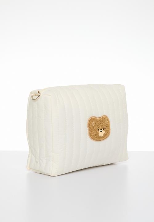 Pop Candy - Quilted travel bag - white