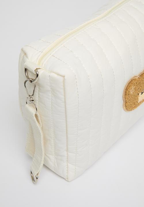 Pop Candy - Quilted travel bag - white