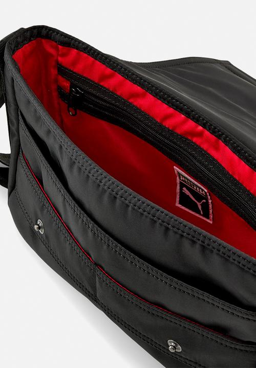 PUMA - Classics LV8 woven messenger PUMA - black